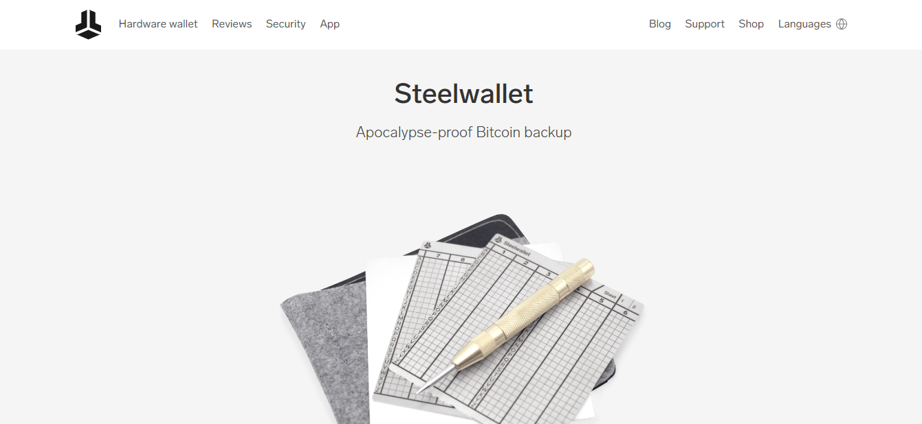 Steel Bitcoin Wallet